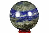 Polished Lapis Lazuli Sphere - Pakistan #170863-1